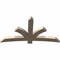 Ekena Millwork Davenport Smooth Timber Gable Bracket, Douglas Fir, 72"W x 39"H x 3 1/2"D x 5 1/2"F, 13/12 Pitch GBW072X39X0406DAV00SDF - alternate 4
